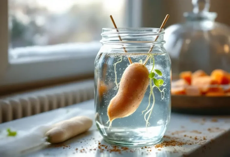 Même en hiver, faites germer vos patates douces pour le printemps