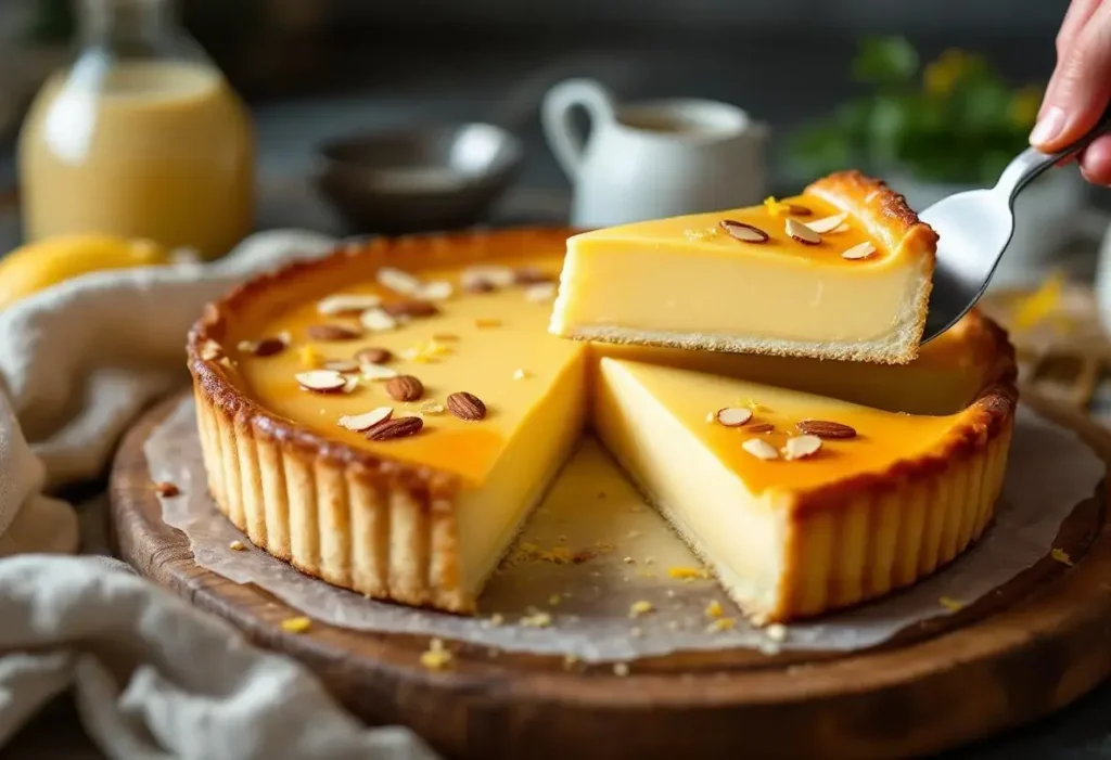 Plus rapide qu’un flan et aussi bon qu’en boulangerie : découvrez ma tarte fondante express, délicieusement moelleuse