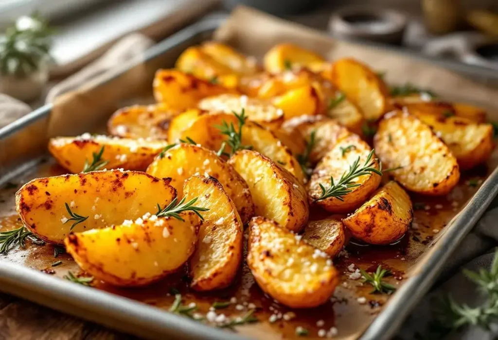 Pommes de terre au four : l’astuce toute simple pour les rendre bien croustillantes, à tous les coups
